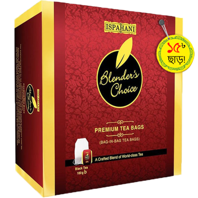 Ispahani Blender's Choice Premium Black Tea Bags 100 gm (50 Tea Bags) image