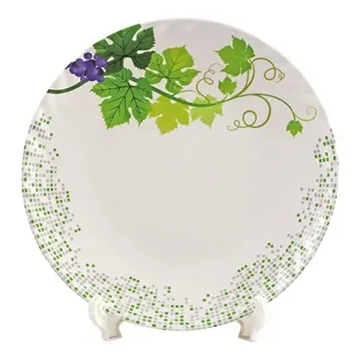 Italiano Crazy Plate 10 inches - Snowdrop image
