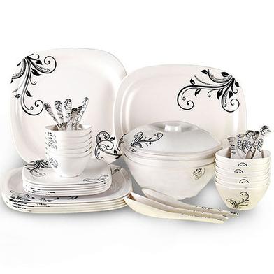 Italiano Dinner Set Square 44 Pcs - Elegant image