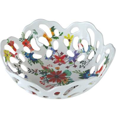 Italiano Flower Fruit Basket - Assorted image