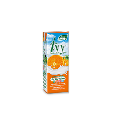 Ivy UHT Yoghurt Orange Flavour Juice 180ml image