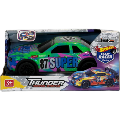 Toybliss JBE 1:20 Thunder Racing Car B/0 (JU688-25), Ages 3 Plus image