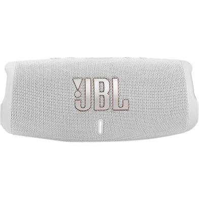 JBL Charge 5 Portable Bluetooth Speaker - White image