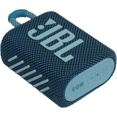 JBL Go 3 Portable Waterproof Bluetooth Speaker - Blue image