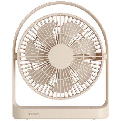 JISULIFE FA27 Portable Multi-functional Family Cooling Fan - Brown image