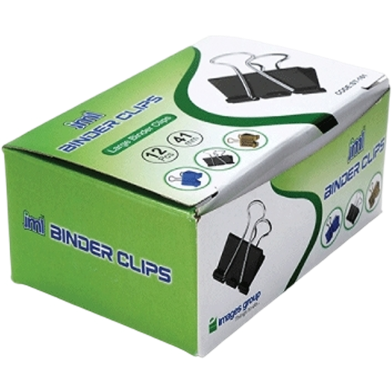 JML 41 mm Binder Clips Black image