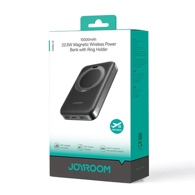 JOYROOM JR-PBM12 22.5W 10000mAh Wireless Power Bank With Kickstand Slide 4