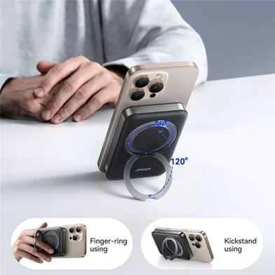 JOYROOM JR-PBM12 22.5W 10000mAh Wireless Power Bank With Kickstand Slide 3