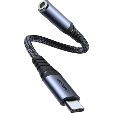 JOYROOM SY-C01 Audio-Transfer Series Audio Adapter (Type-C to 3.5mm)-Black image