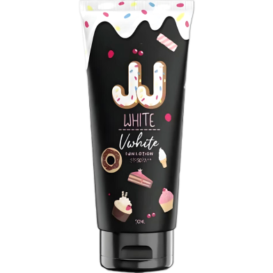 JJ White White Sun Lotion SPF50 PA Plus Plus Plus – High Protection Sunscreen for Face and Body image
