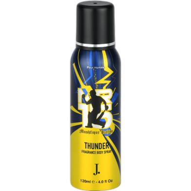 J. Fragrance Thunder Body Spary 120ml image