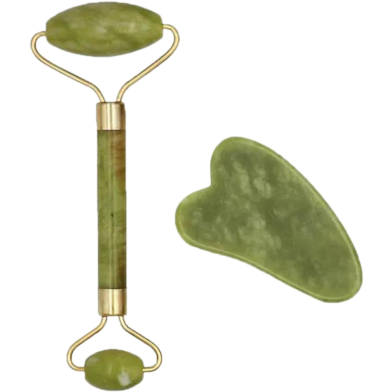 Jade Roller And Gua Sha Set With Gift Box For Beautiful Skin -247793612 image