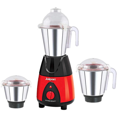 Jaipan Kitchen Beauty Mixer Grinder Red/Black - 850 Watt image