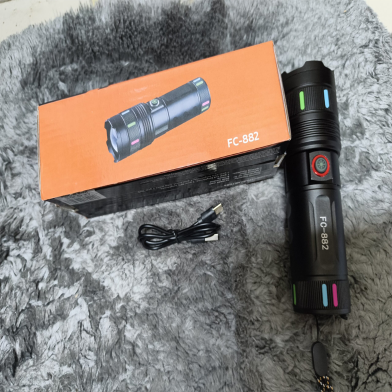 Jambo Zoom Flashlight With Display FC-882 image