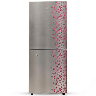 Jamuna JE-203L Refrigerator Glossy Shining Gray Silver Flower image