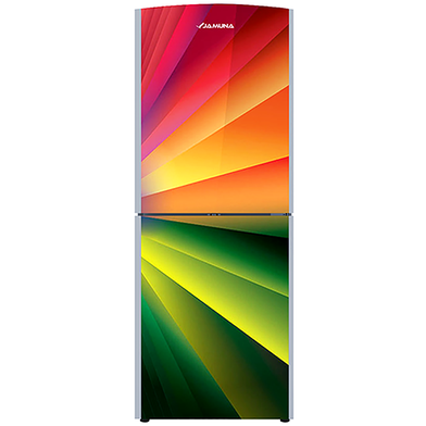 Jamuna JE-XX-2F8JF CD Glass Refrigerator Rainbow image
