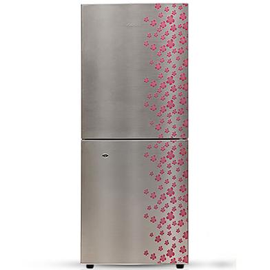 Jamuna JR-UES626300 Refrigerator Glossy Shining Gray Silver Flower image