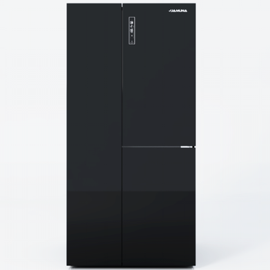 Jamuna JS-TD-9S6J800 Smart Non Frost DDCD Refrigerator Black image