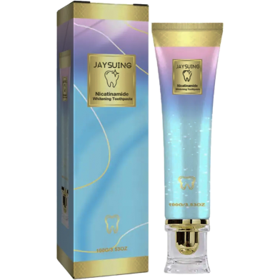 Jaysuing Niacinamide Toothpaste Aqua Cool Teeth Whitening Stain Removal 100g image
