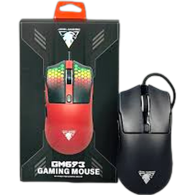 Jedel GM693 Ergonomic 7d Rgb Wired Gaming Mouse With 7200 Dpi image