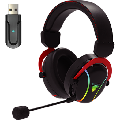 Jedel Gaming Headphone GH564P Wireless pluse Wired Bluetooth 2.4Ghz image