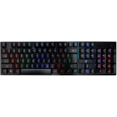 Jedel Lighting wired keyboard bangladesh K500Plus Black image