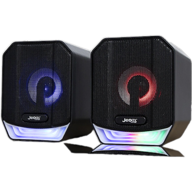 Jedel S561 Wired Rgb Usb Speaker image
