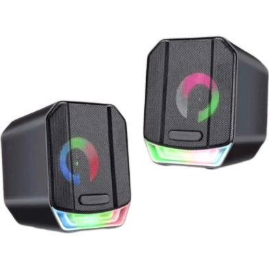 Jedel S571 Wired Rgb Usb Speaker image