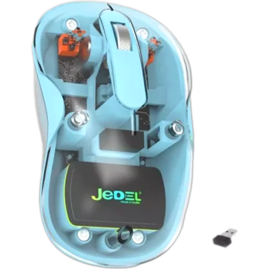 Jedel Wd141 Dual Mode Silent Rechargeable Wireless Bt Mouse image