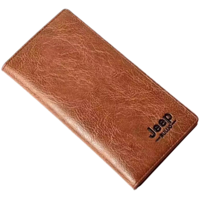 Jeep Long Artificial Leather Wallet for Men - Wallet image