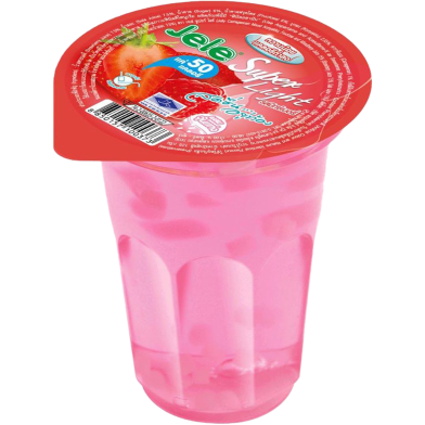 Jele Light Fresshy Strawberry Flavour Drinks 125gm image