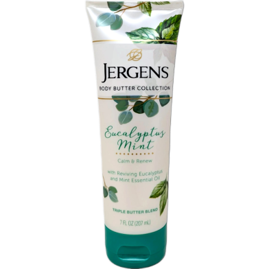Jergens Body Butter Eucalyptus Mint 207ml image