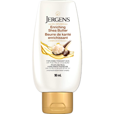 Jergens Oil-Infused Enriching Shea Butter 24-Hour Moisturizer 90ml image