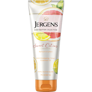 Jergens Sweet Citrus Refresh And Soften Body Butter 207ml image