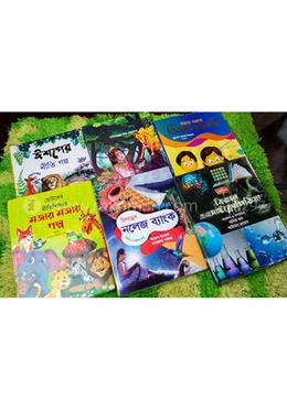 ঝিলমিল গল্পবিজ্ঞান বাক্স (বিগ বুক সিরিজ- ৬টি বই)