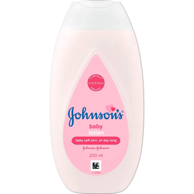 Jhonson's Baby Lotion for Baby Soft Skin (200ml) image