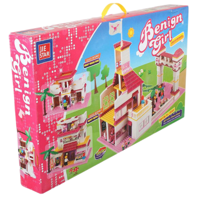 Jie Star Bengin Girl Dream School Building Blocks For Girls - Multi Color -132570035 image