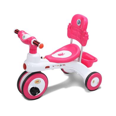 Jim and Jolly Rock Rider With Backrest 3Y Pink image