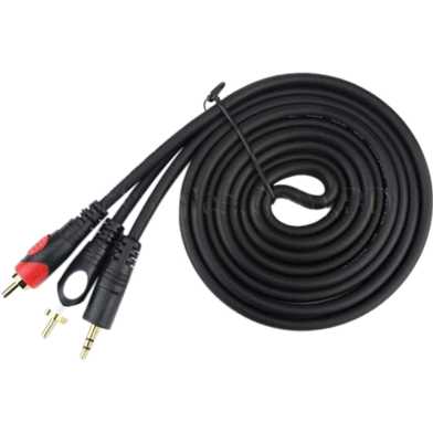 Jisanjio Audio Plus Video Cable 1.8 M Audio Video 1.8M 2:1 image