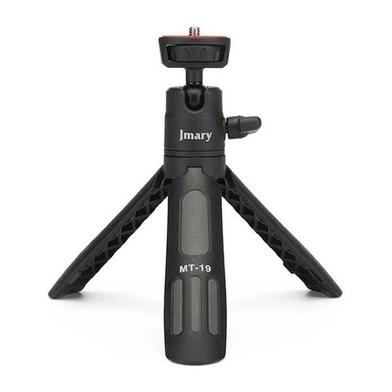 Jmary MT-19 Mini Tripod Stand with Universal Mobile Phone Holder and High quality aluminum alloy Ball-Head image