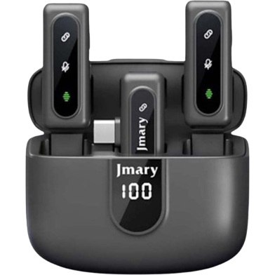 Jmary MW-17 2.4G Wireless Microphone for Mobile and Camera image