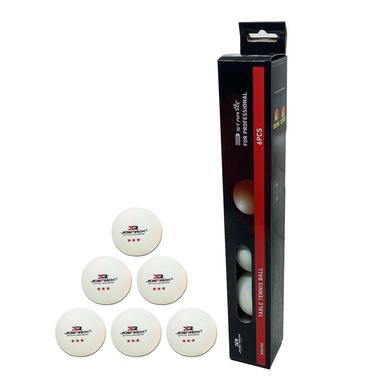 Joerex Table Tennis Ball White 6 Pcs image