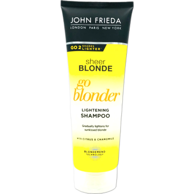 John Frieda Sheer Blonde Go Blonder Lightening Shampoo 175ml image