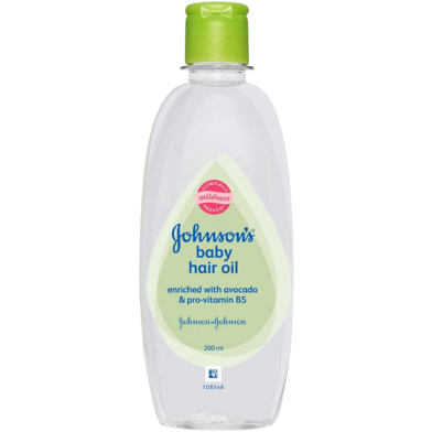 Johnson's Baby Avocado Hair Oil (200ml) image