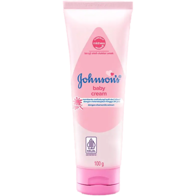Johnsons Baby Cream Tube 100gm image