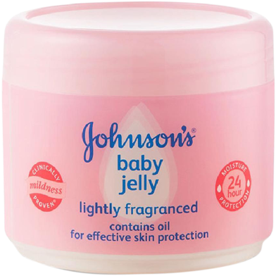 Johnson's Baby Jelly Lightly Fragranced Contains Oil for Effective Skin Protection 100 ml image