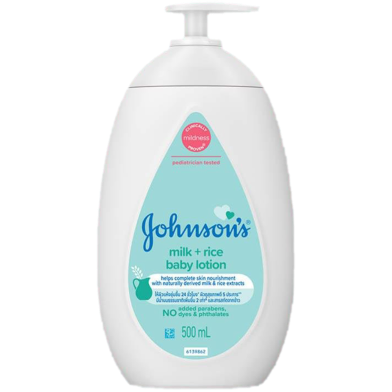Johnson's® Baby Milk And Rice Lotion 500ml image