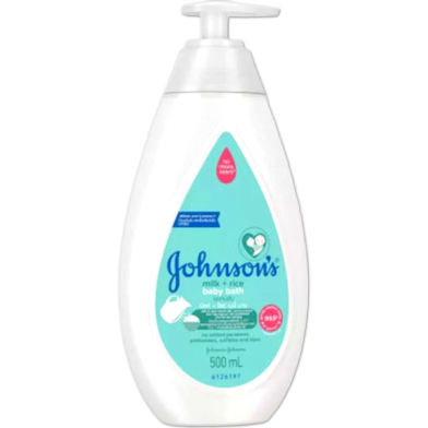 Johnson's Baby Milk and Rice Baby Bath 500ml image