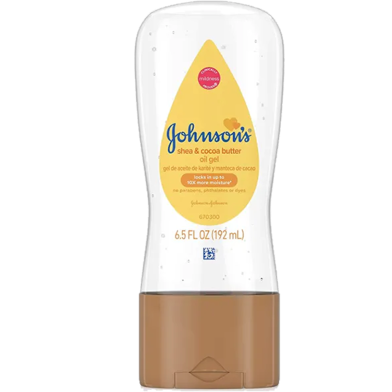 Johnson's Baby Oil Gel with Shea And Cocoa Butter 192 ml image