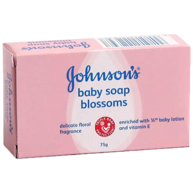 Johnsons Blossoms Baby Soap 75 gm image